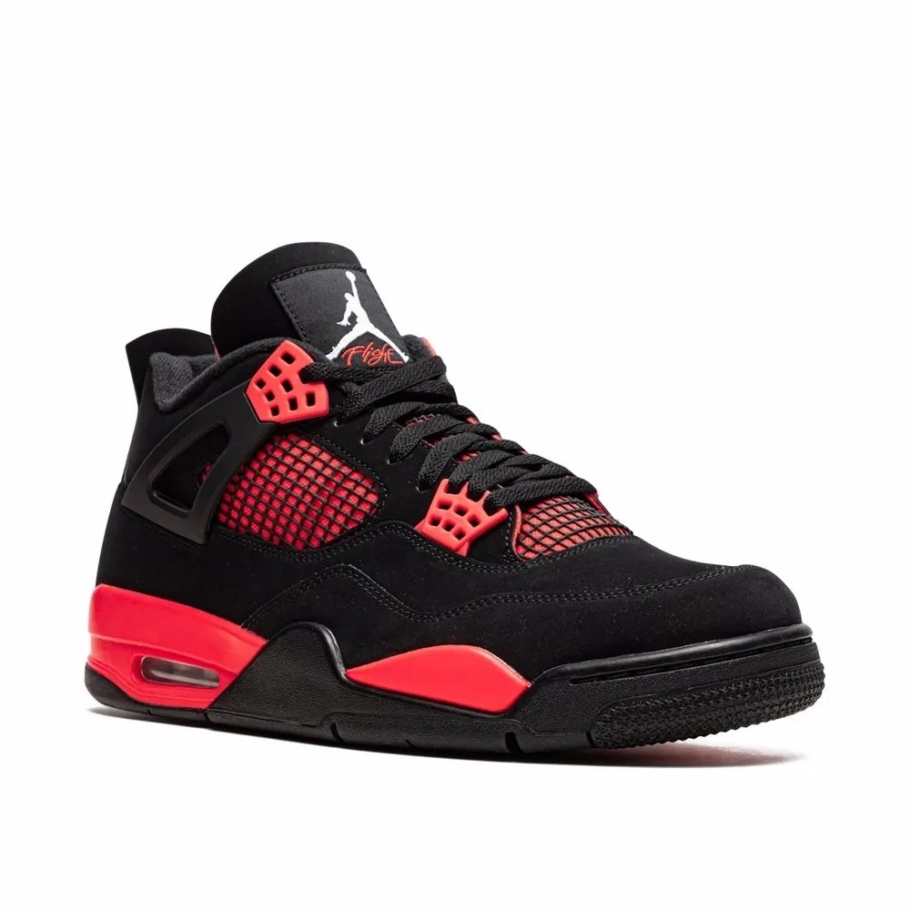 Air Jordan 4 Retro “Red Thunder” Sneaker